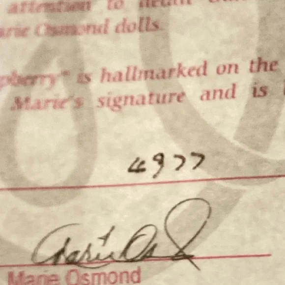 Marie Osmond Rag-a-muffin vintage dolls - Picture 11 of 12